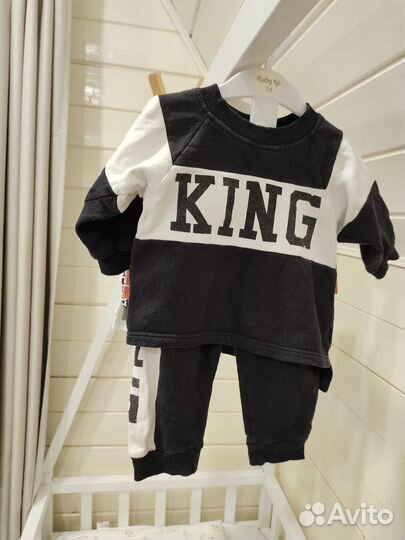 Большой пакет вещей на мальчика 74