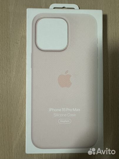 Коробка от оригинального чехла iPhone 15 Pro Max