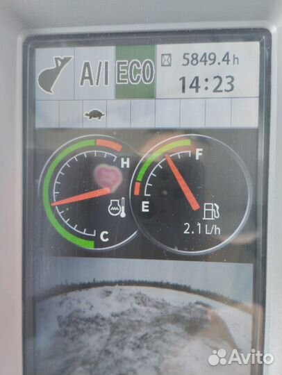 Гусеничный экскаватор Hitachi ZX200LC-5G, 2021