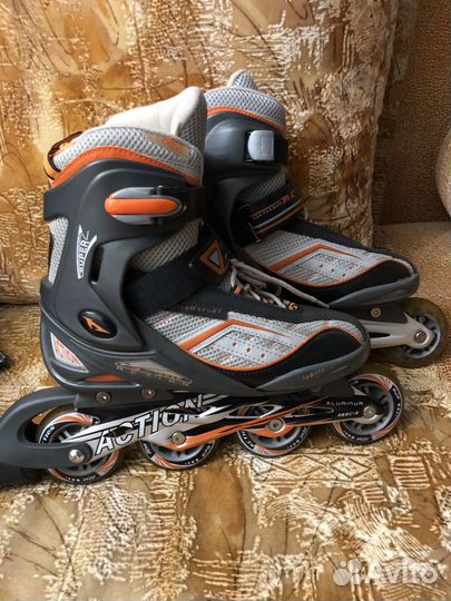 Ролики action раздвижные