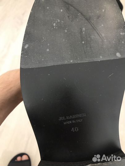 Jil sander сапоги (оригинал )
