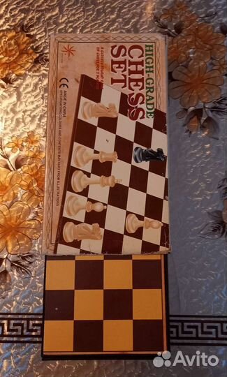 Шахматы СССР пластик