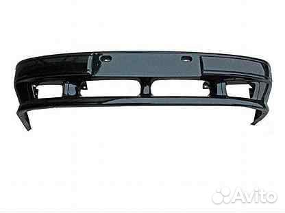 Бампер передний ваз 2114 под противотуманки