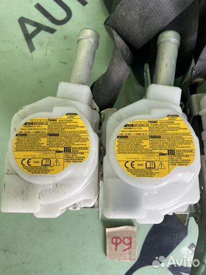 Комплект ремней безопасности сработаные rav xa50