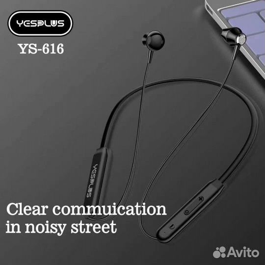 BT гарнитура yesplus YS-616 BK