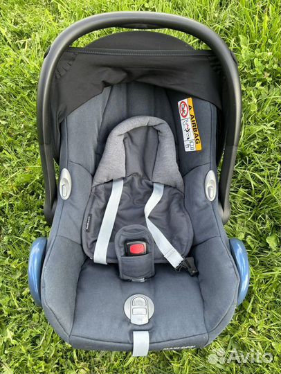 Автолюлька maxi cosi с креплением isofix, 0+