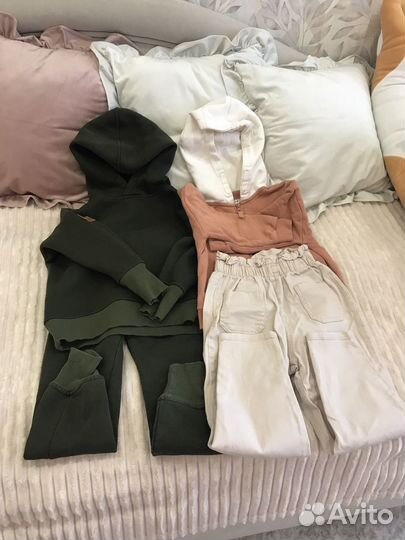 Пакет вещей для девочки, размер 98-110