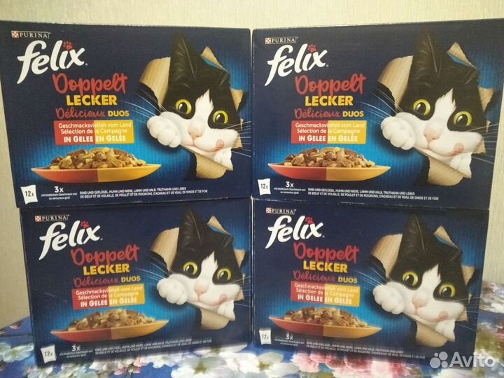 Корм для кошек Феликс