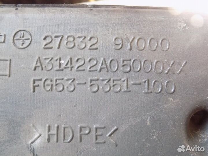 Воздуховод Teana J31 2006-2008