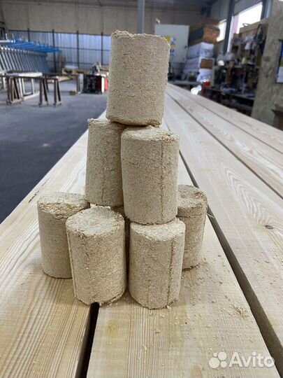 Топливные брикеты из лиственницы