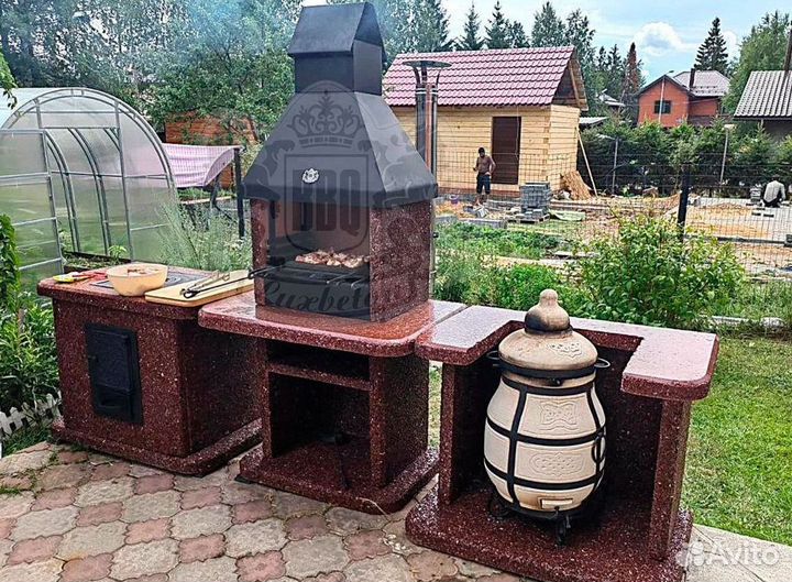 Модульные барбекю без печника и раствора