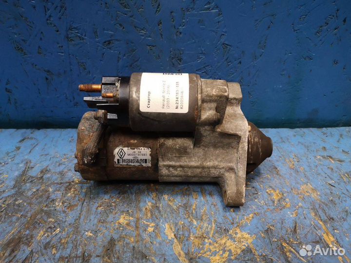 Стартер Renault Scenic 2 (2003 - 2006) 8200584675