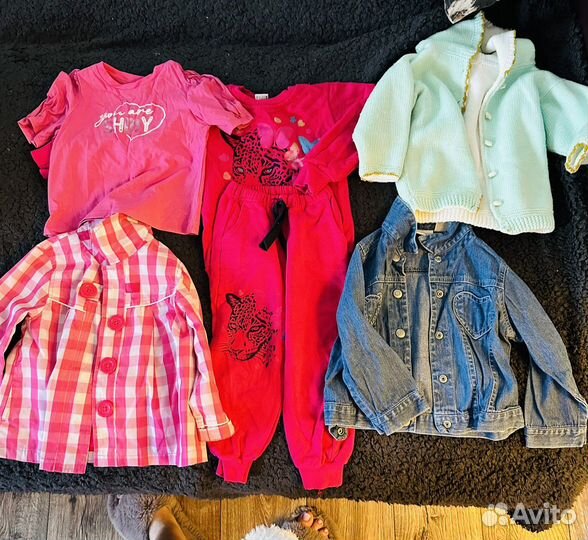 Пакет вещей на девочку 92-104