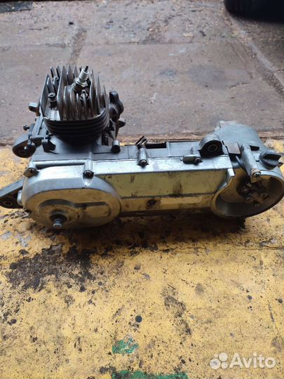 Двигатель для скутера 2 тактный 50 кубов