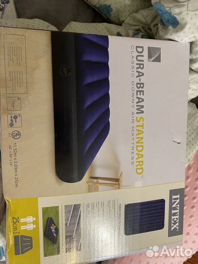 Надувной матрас intex