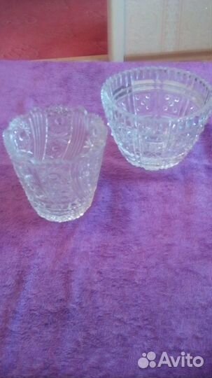 Вазы хрустальные