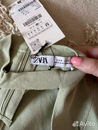 Zara топ кофта М