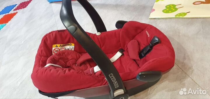Кресло maxi cosi с базой famil fit