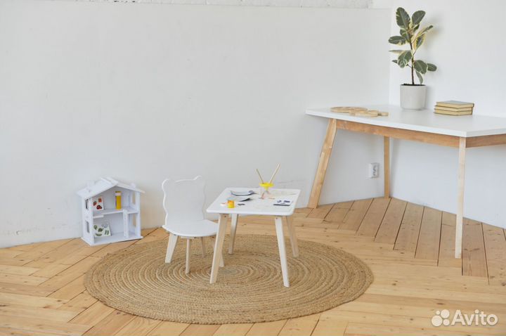 Стол и стул растущий детский