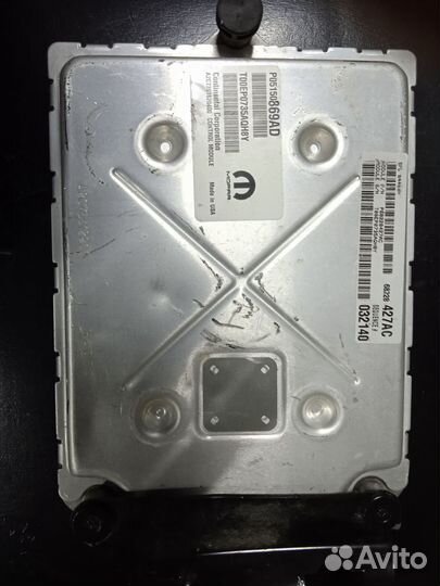 Эбу мотора dodge challenger LC