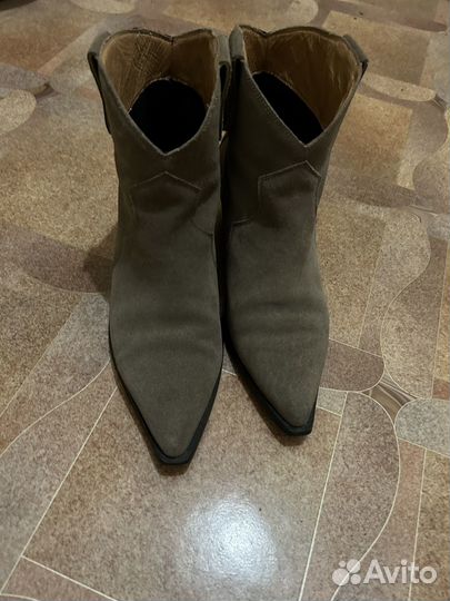 Казаки замшевые женские wysh