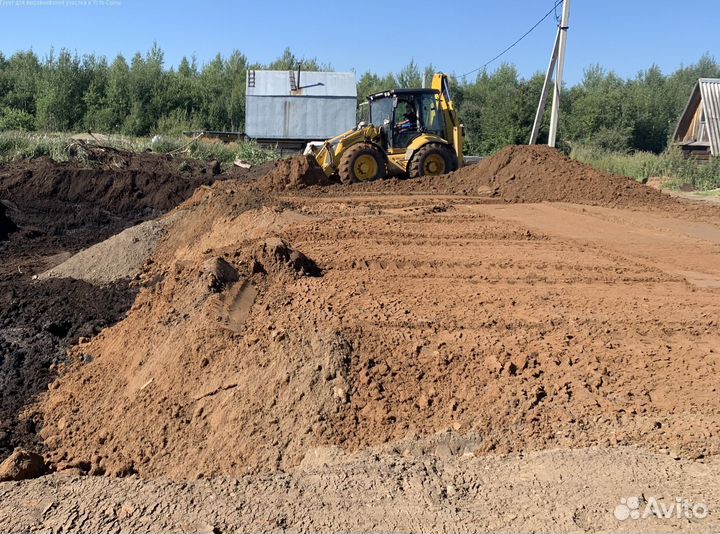 Грунт для выравнивания участка в Усть-Сыны