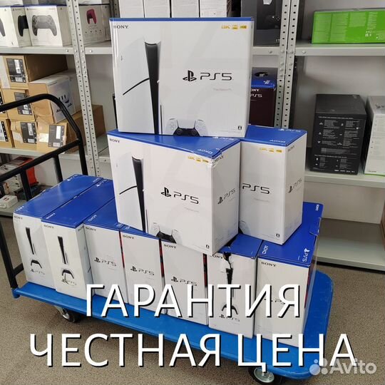 PlayStation 5 Slim disc PS5 Подписка Гарантия