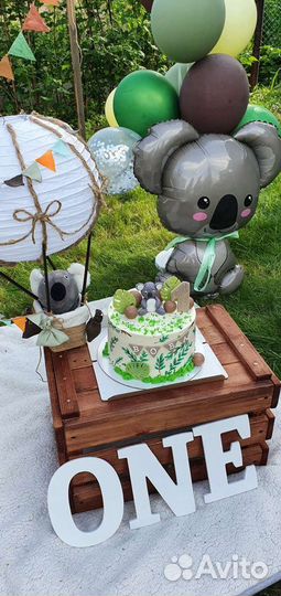 Цифра 1 на годик