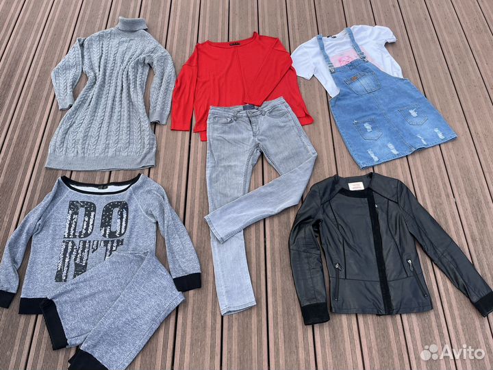 Большой пакет фирменной одежды 48