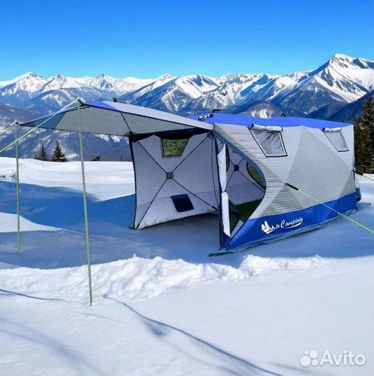 Тёплая зимняя палатка Mircamping