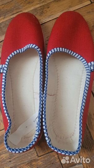 Балетки тканевые 37 р