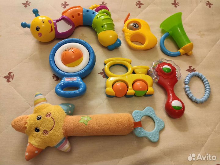 Дуга для коляски и кроватки, игрушки, погремушки