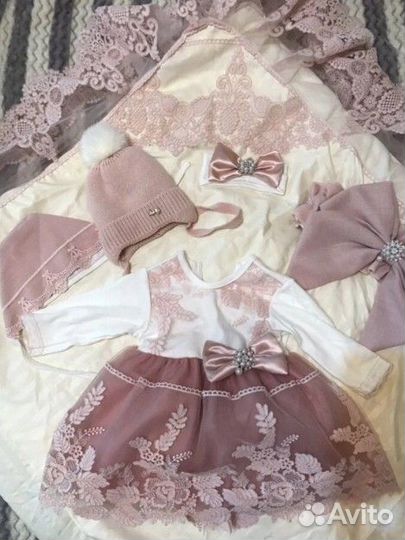 Конверт на выписку для девочки