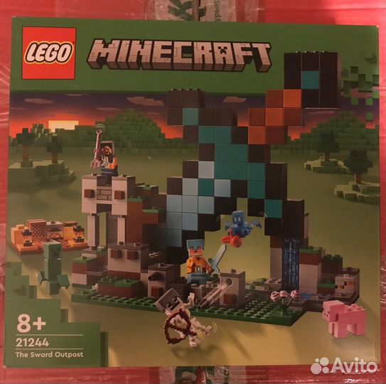 Конструктор Lego Minecraft 21244 Застава Меча