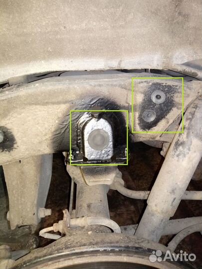 Набор резиновых заглушек в раму Прадо 120/95