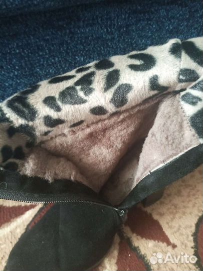 Зимние женские сапоги 38