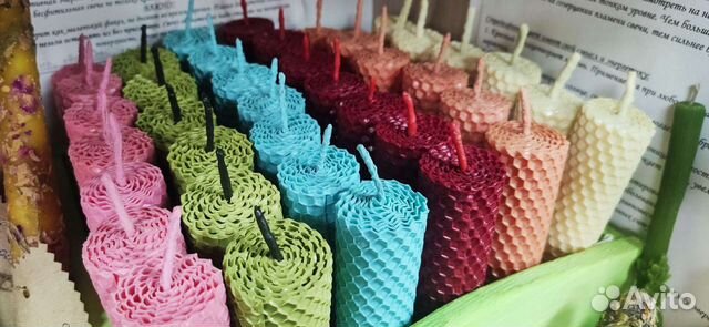 Свечи из вощины