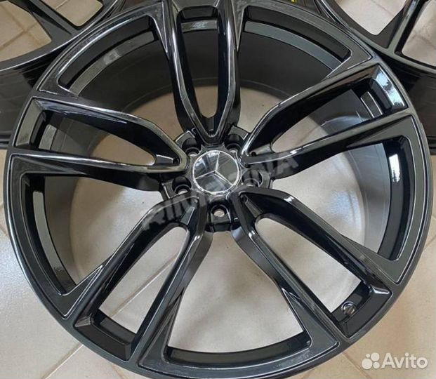 Литой диск в стиле Mercedes R22 5x112. Новые диски