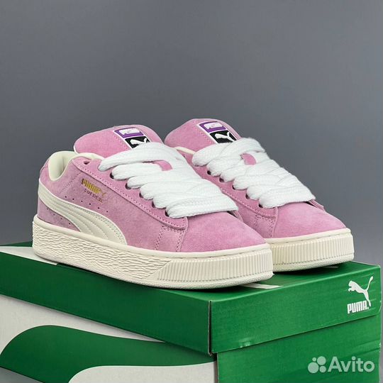 Кроссовки Puma Suede XL розовые