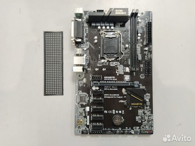 Материнская плата ATX s1151 Gigabyte GA-H110-D3A