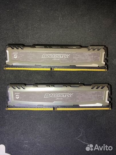 Оперативная память Crucial Ballistix Sport 2x4 гб