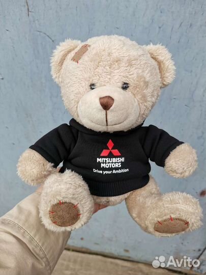 Игрушка плюшевый медвежонок Mitsubishi