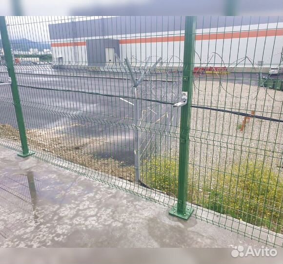 Сетка для забора 3d