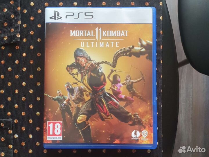 Продам mortal kombat 11 ultimate ps5