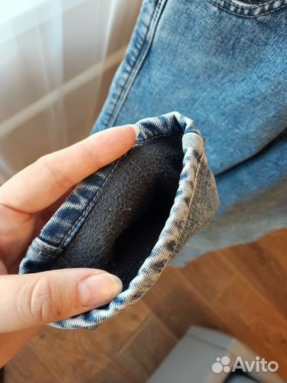 Джинсы утепленные для девочки