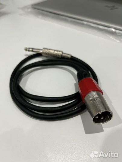Кабель TRS - XLR (balanced)