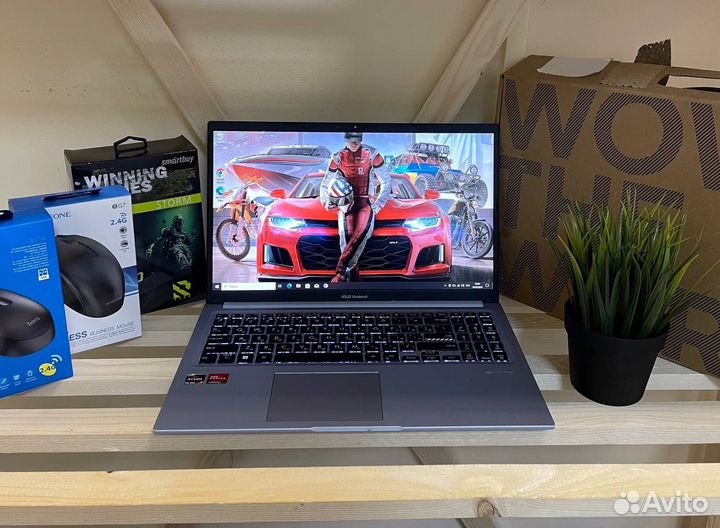 Мощный Asus FHD Ryzen 7 4800H/16Gb/SSD 512Gb