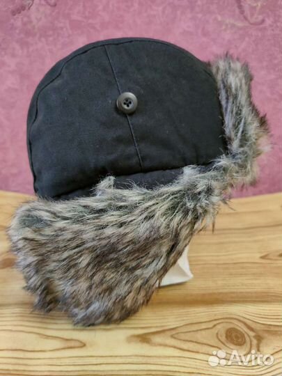 Шапка Ушанка,Фирменная/Lecogsportif