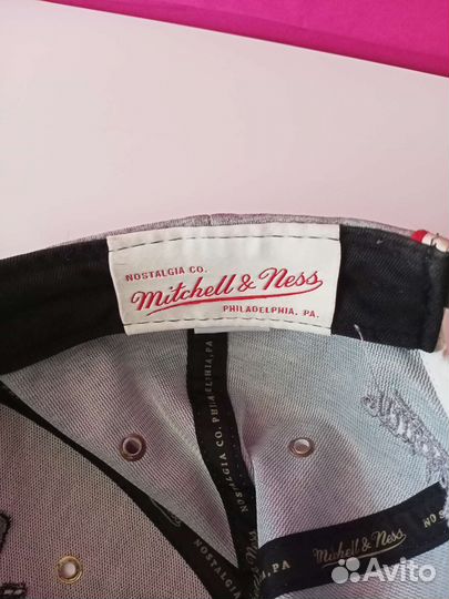 Бейсболка Mitchell&Ness/Chicaco Bulls