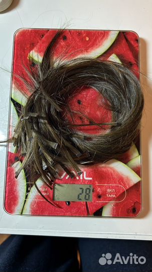 Волосы для наращивания бу 40 см